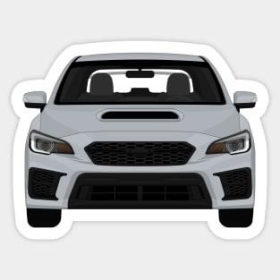 Wrx sti Ice-Silver Sticker